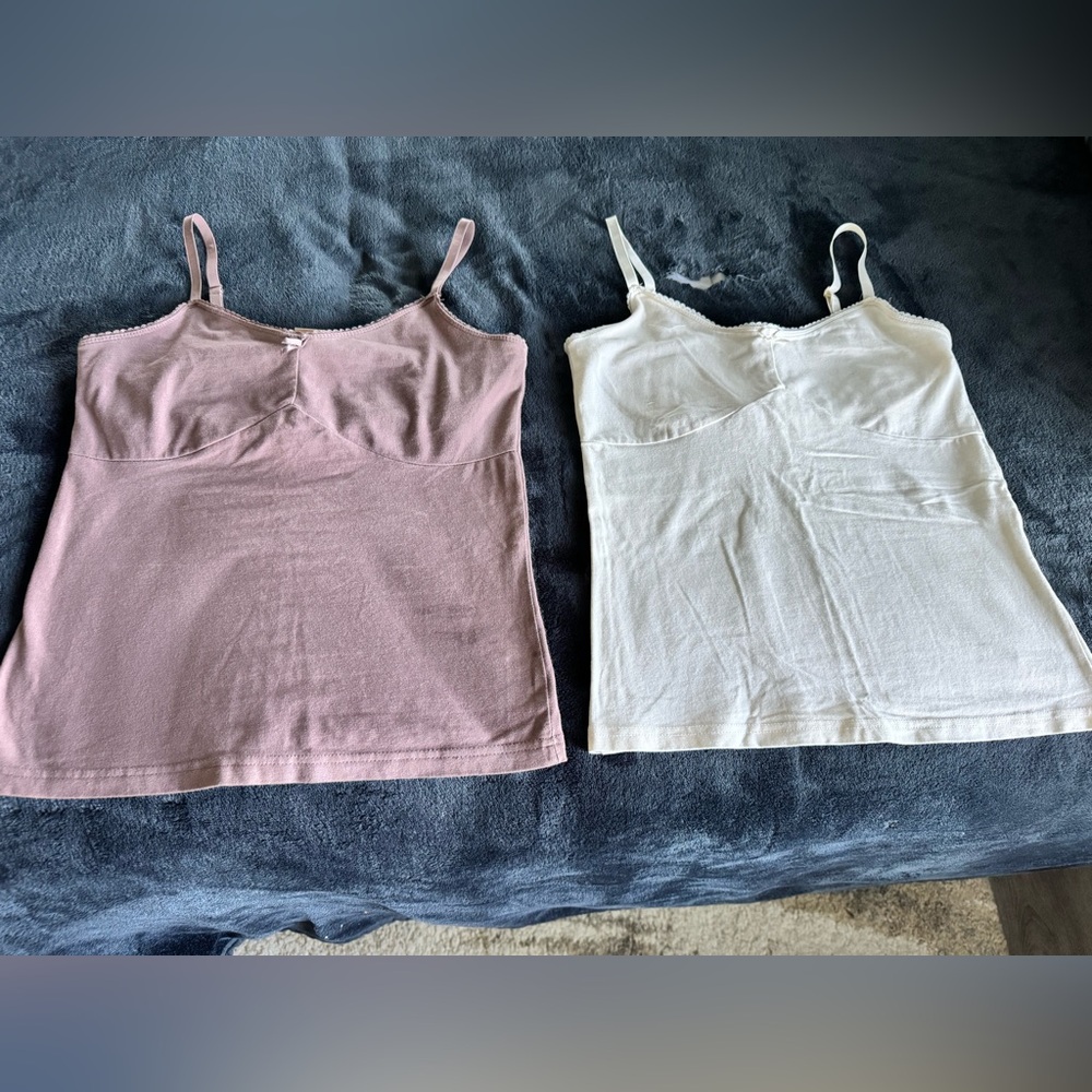 Sale🎉Faded Glory Women's Camisoles in Pink and White